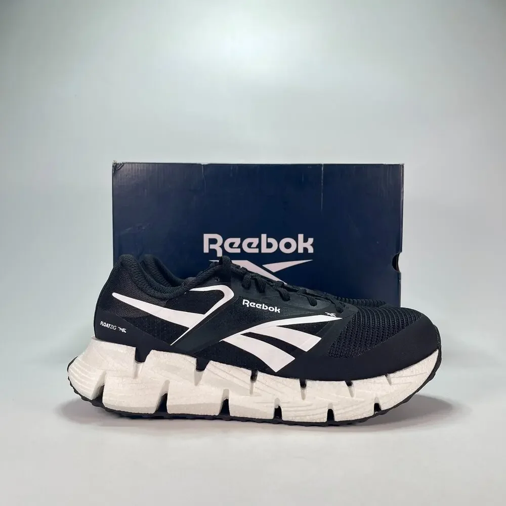 Reebok FloatZig Black White Athletic Comfort Work Shoes RB3033 Men's Size 9.5M